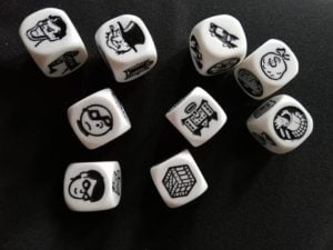 Recenzja: Story cubes "Batman"