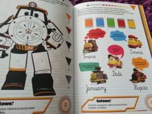 Recenzja: "Robot Trains. Uczę się pisać"