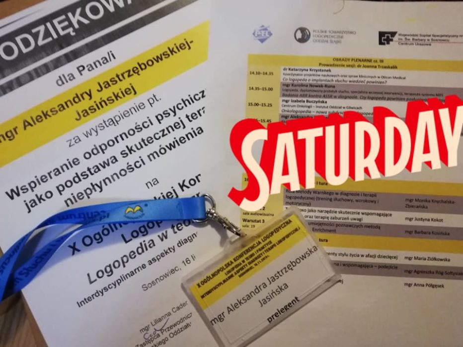Program CZAD na X Ogólnopolskiej Konferencji Logopedii w Sosnowcu
