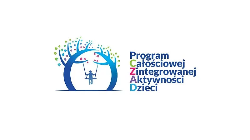 Logo Programu Całościowej Zintegrowanej Aktywności Dzieci CZAD