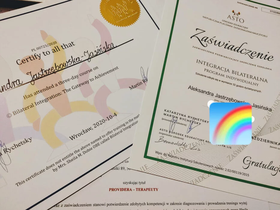 Terapeuta bilateralnej integracji - Aleksandra Jastrzębowska-Jasińska