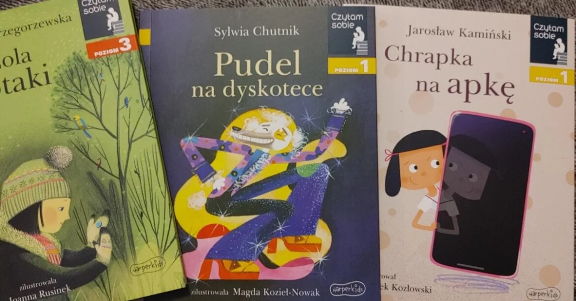 Recenzja Lola i ptaki. Poziom 3, Pudel na dyskotece. Poziom 1, Chrapka na apkę. Poziom 1 (3)